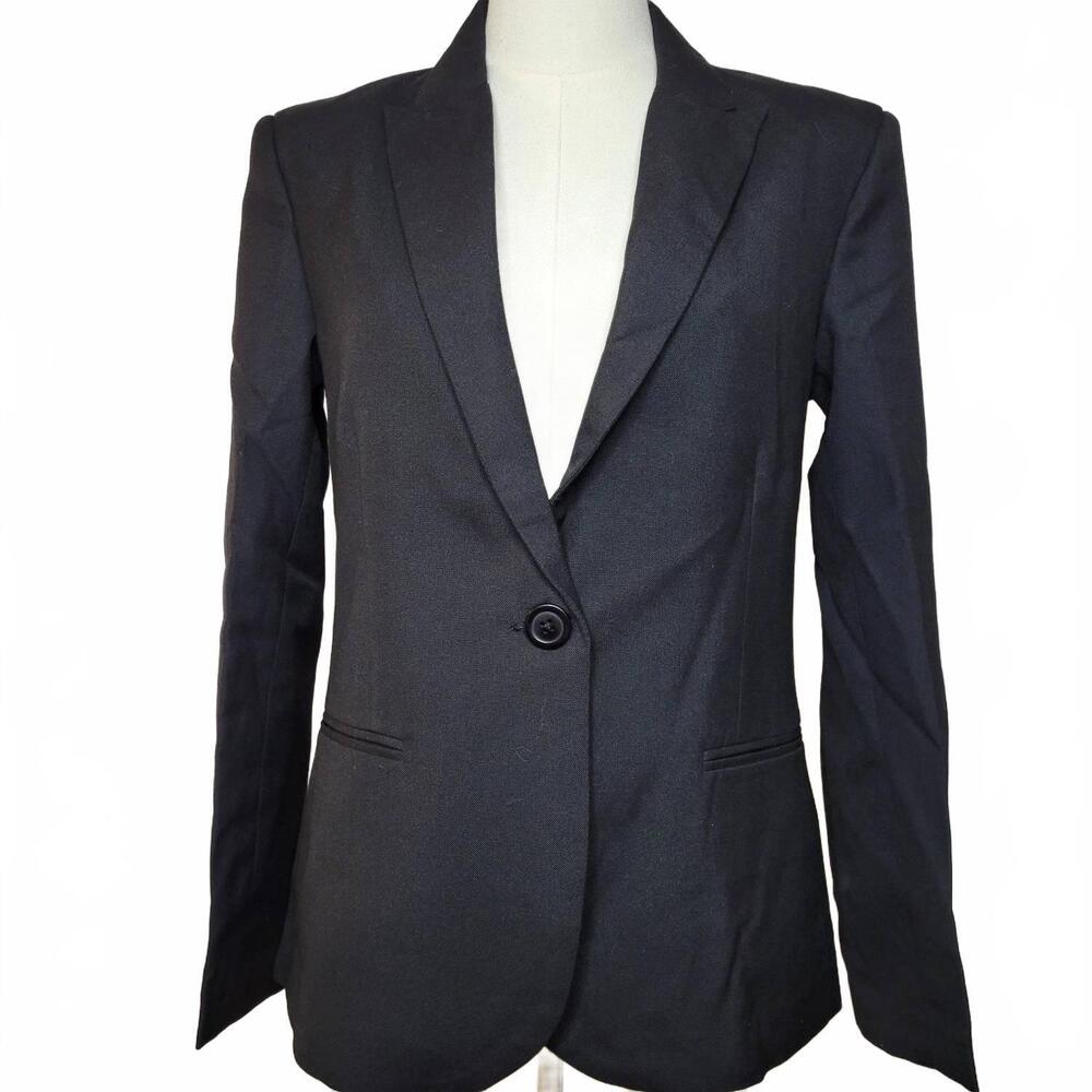 NEW TIANA DESIGNS women's veda beaded blazer in black multi